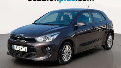 Usado Kia Rio 101 CV (74 kW) 2017 Marrón Utilitario