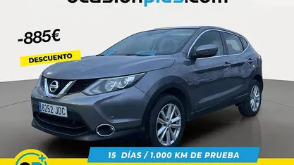 Gris Usado 2015 Nissan Qashqai Acenta SUV | 11.065 € (Precio justo)