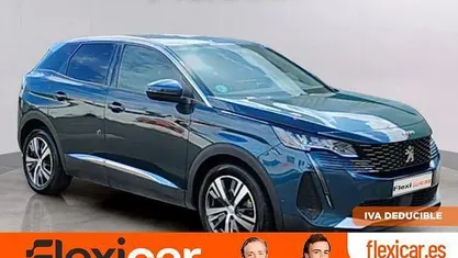 Azul Usado 2021 Peugeot 3008 Allure SUV | 14.790 € (Precio justo)
