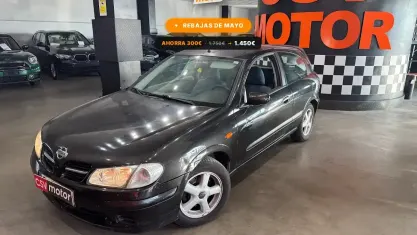 Usado Nissan Almera Comfort 90 CV (66 kW) 2002 Negro Utilitario
