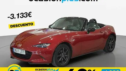 Usado Mazda MX5 Luxury 131 CV (96 kW) 2016 Rojo Descapotable
