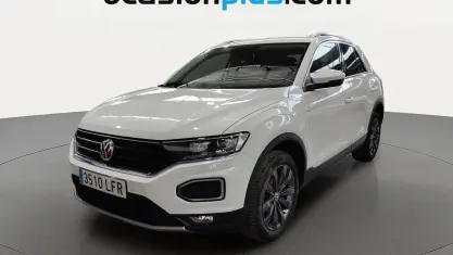 Usado VW T-Roc Sportline 150 CV (110 kW) 2020 Blanco SUV