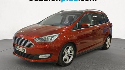 Begagnad Ford Grand C-Max Titanium 125 HK (91 kW) 2017 Röd Minibuss