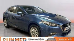 Azul Usado 2017 Mazda 3 Style Berlina | 13.990 € (Precio justo)