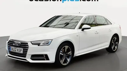 Usado Audi A4 S-Line 150 CV (110 kW) 2018 Blanco Berlina
