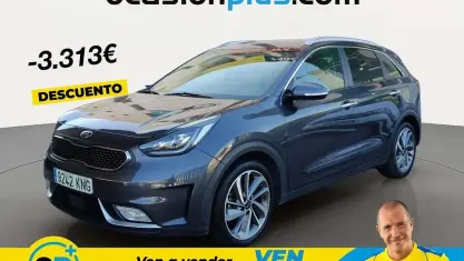 Usado Kia Niro 141 CV (103 kW) 2018 Gris SUV