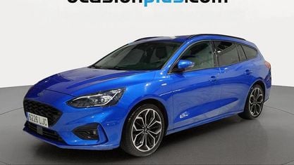 Gebraucht Ford Focus ST-Line 125 PS (91 kW) 2020 Blau Van / Kleinbus