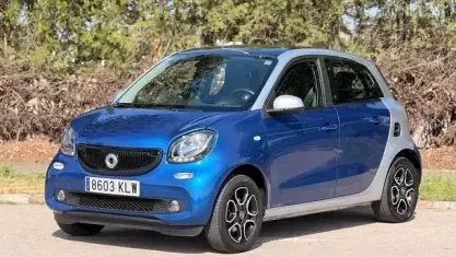 Usado Smart ForFour 90 CV (66 kW) 2018 Azul Utilitario