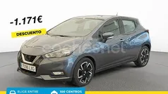 Gris / plata Usado 2022 Nissan Micra Acenta Utilitario | 12.890 € (Precio justo)