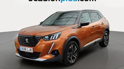 Begagnad Peugeot 2008 GT-line 131 HK (96 kW) 2020 Orange SUV