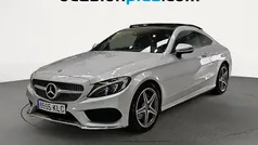 Gris plata Usado 2018 Mercedes C220 AMG Coupe | 26.355 € (Buen precio)