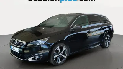 Usado Peugeot 308 SW GT-line 150 CV (110 kW) 2016 Negro Familiar
