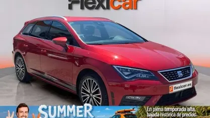 Usado Seat Leon ST FR 150 CV (110 kW) 2018 Rojo Familiar