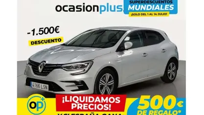 Usado Renault Mégane Zen 116 CV (85 kW) 2021 Gris Utilitario