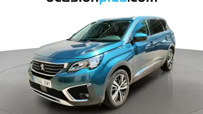 Usado Peugeot 5008 Allure 130 CV (95 kW) 2018 Turquesa SUV