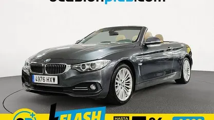 Usado BMW 420 184 CV (135 kW) 2014 Gris Descapotable