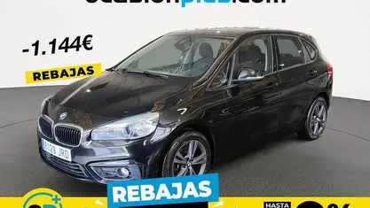 Negro Usado 2016 BMW 218 Active Tourer Monovolumen | 14.306 € (Precio justo)