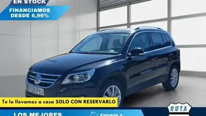 Usado VW Tiguan 140 CV (102 kW) 2007 Negro SUV