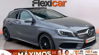Käytetty Mercedes A180 AMG line 109 HP (80 kW) 2015 Harmaa Viistoperä