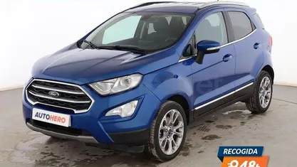 Usado Ford Ecosport Titanium 125 CV (91 kW) 2018 Azul SUV