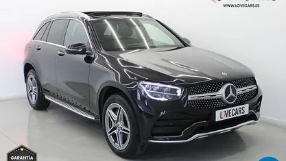 Usado Mercedes GLC300e 306 CV (225 kW) 2022 Negro SUV