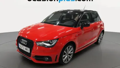 Usado Audi A1 Sportback S-Line 90 CV (66 kW) 2013 Rojo Utilitario
