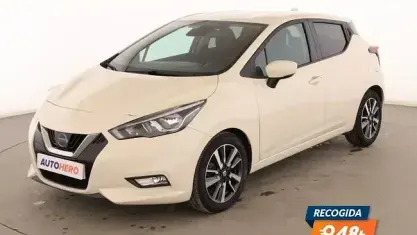 Usado Nissan Micra Acenta 90 CV (66 kW) 2019 Blanco Utilitario