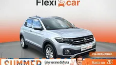 Gris / plata Usado 2021 VW T-Cross Advance SUV | 17.490 € (Precio justo)