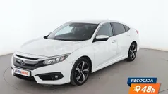 Blanco Usado 2018 Honda Civic Elegance Berlina | 21.099 € (Buen precio)