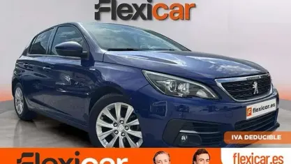 Usado Peugeot 308 Style 110 CV (80 kW) 2020 Azul Berlina