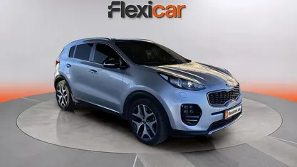 Usado Kia Sportage GT-Line 185 CV (136 kW) 2017 Gris SUV