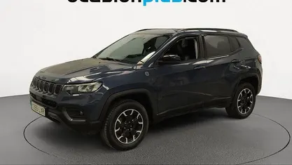 Usado Jeep Compass Trailhawk 241 CV (177 kW) 2022 Azul SUV