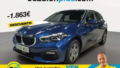 Usado BMW 116 116 CV (85 kW) 2022 Azul Utilitario