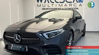 Usado Mercedes CLS350 299 CV (219 kW) 2021 Negro Berlina