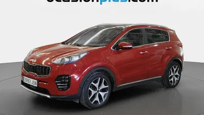 Rojo Usado 2016 Kia Sportage GT-Line SUV | 17.399 € (Precio justo)