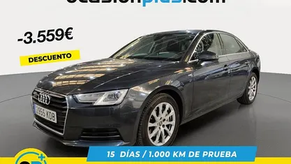Usado Audi A4 Advanced 218 CV (160 kW) 2017 Gris / plata Berlina