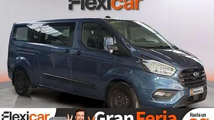 Usado Ford Transit Custom Trend 131 CV (96 kW) 2023 Azul Familiar