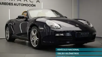 Usado Porsche Boxster S 280 CV (205 kW) 2006 Azul Descapotable
