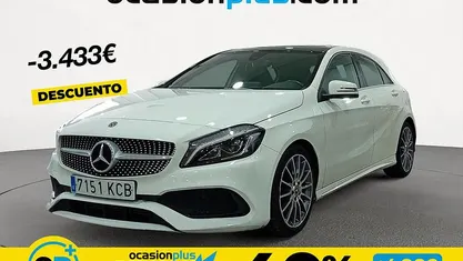 Usado Mercedes A180 AMG 122 CV (89 kW) 2017 Blanco Utilitario