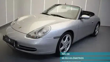 Usado Porsche 911 Carrera 4 Cabriolet 300 CV (220 kW) 1999 Gris Descapotable