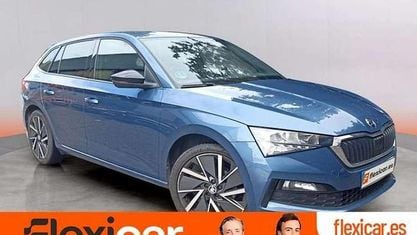 Brugt Skoda Scala Sport 110 HK (80 kW) 2022 Blå Hatchback