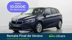 Azul Usado 2021 BMW 225 Active Tourer Monovolumen | 18.990 € (Precio justo)