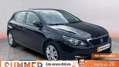 Negro Usado 2021 Peugeot 308 Active Berlina | 13.490 € (Precio justo)