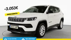 Blanco Usado 2022 Jeep Compass Longitude SUV | 20.390 € (Precio justo)