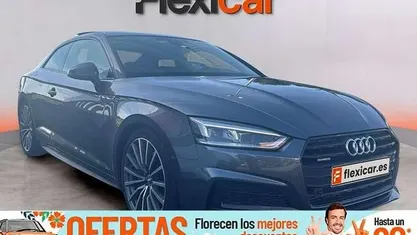 Usado Audi A5 Premium 218 CV (160 kW) 2018 Gris Coupe