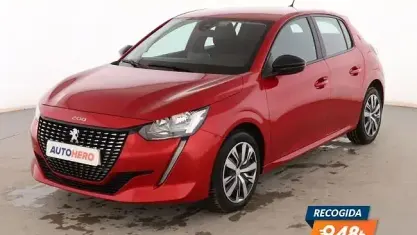 Usado Peugeot 208 Active 101 CV (74 kW) 2023 Rojo Utilitario