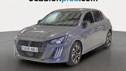 Usado Peugeot 208 Allure 102 CV (75 kW) 2025 Gris Utilitario