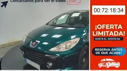 Usado Peugeot 307 110 CV (80 kW) 2005 Verde Utilitario