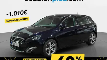 Azul Usado 2016 Peugeot 308 Allure Utilitario | 8380 € (Buen precio)