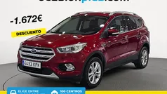 Rojo Usado 2018 Ford Kuga Titanium SUV | 18.400 € (Precio justo)